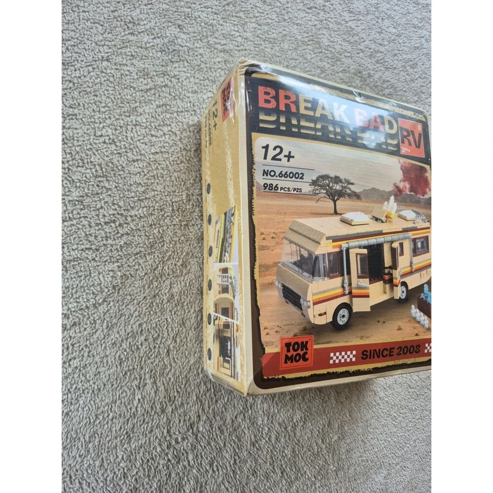 TOKMOC Breaking Bad RV Building Block Set 986 Pieces No. 66002 Sealed New